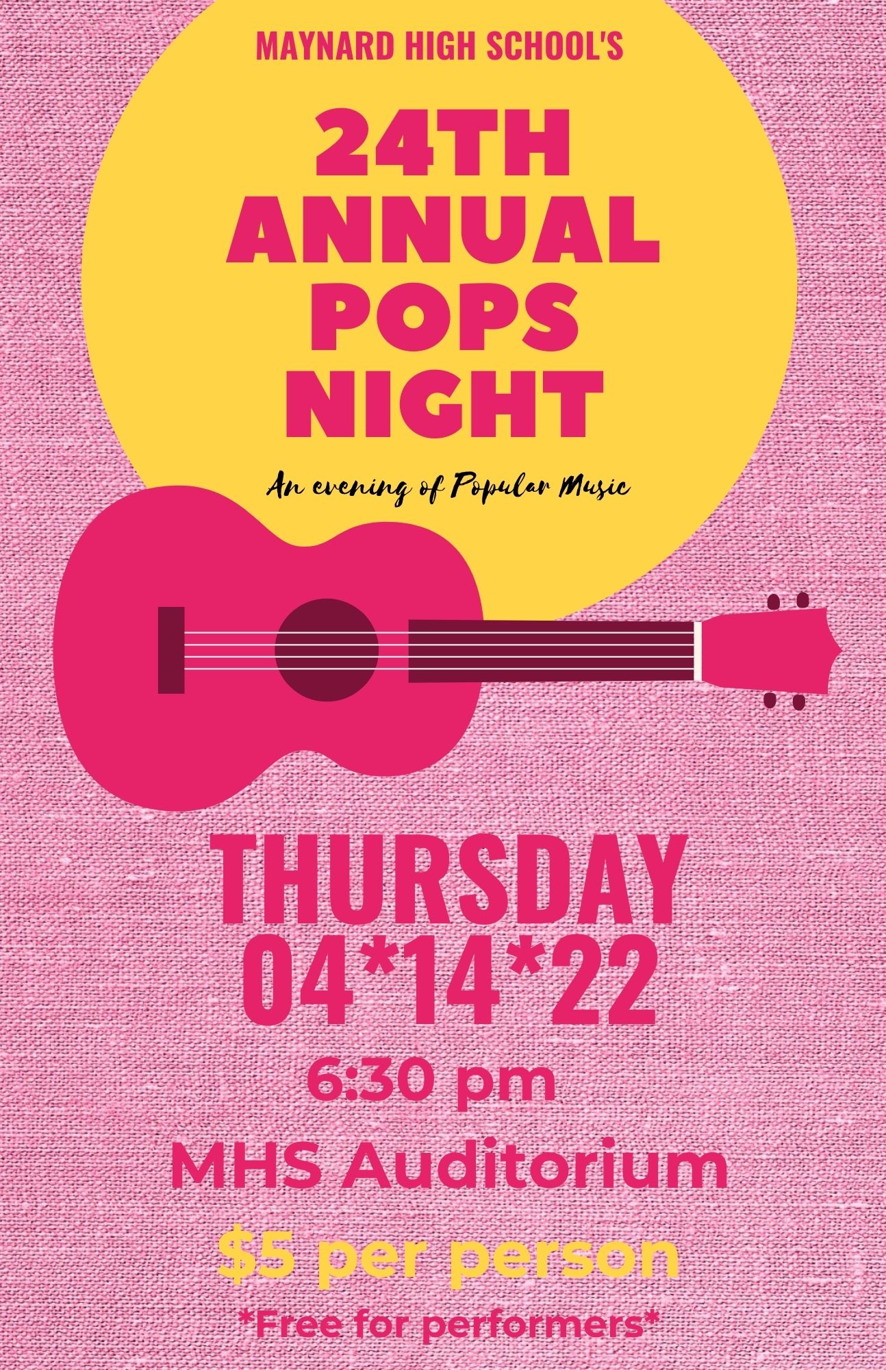 2022 Pops night!