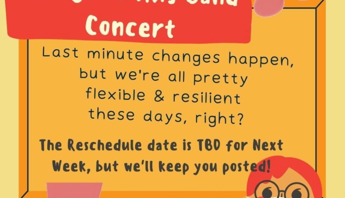 mhs band concert postponed